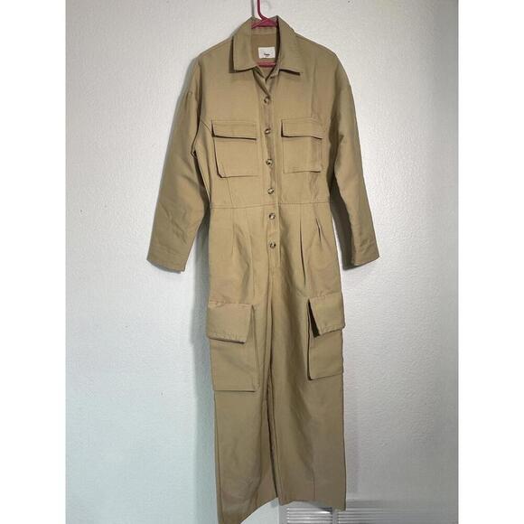 Frankie Shop Pants - XS Frankie Shop Utility Linda Cargo Jumpsuit Boiler Streetwear Minimal Oversized